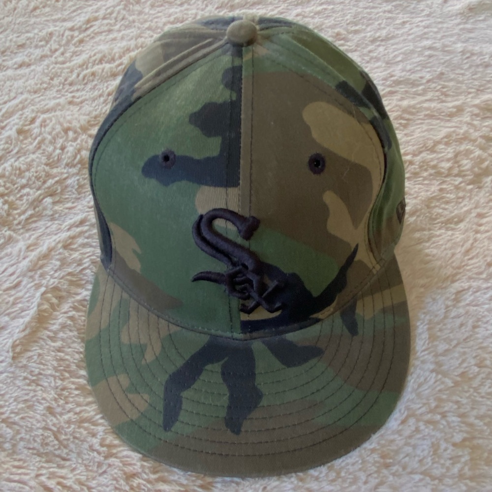 New Era Chicago White Sox flat brim fitted hat
